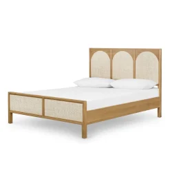 West Elm Marcy Rattan Bed
