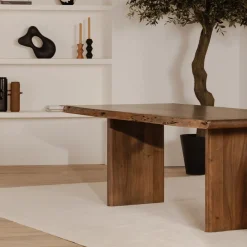 West Elm Margaret Live Edge Dining Table (–)