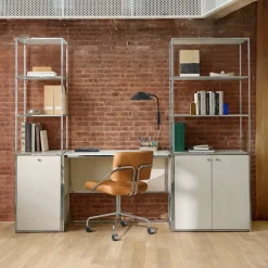 West Elm Marlowe Desk (42"), Narrow Shelf (18") & Wide Shelf (30") Set