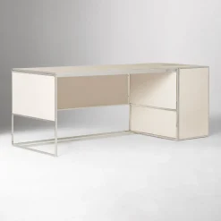 West Elm Marlowe Desk (60") & Storage Cabinet (30") Set