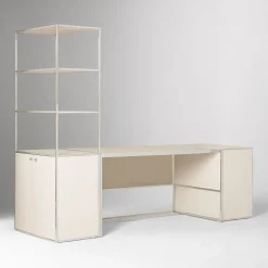 West Elm Marlowe Desk (60"), Wide Shelf (30") & Storage Cabinet (30") Set