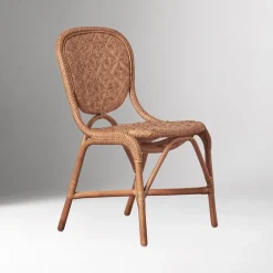 West Elm Maru Rattan Dining Side Chair