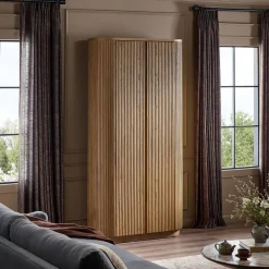 West Elm Maurelle Reeded Cabinet (84")