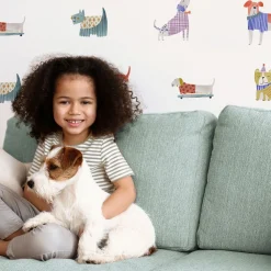 Kids West Elm Mej Mej Dog Peel & Stick Wall Decals
