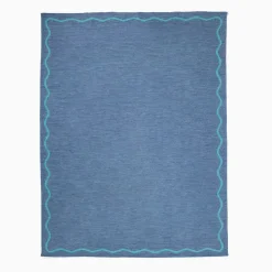 West Elm Melange Scallop Rug