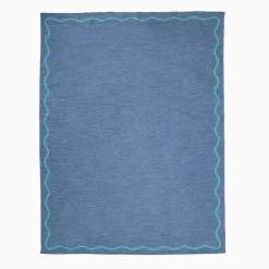 West Elm Melange Scallop Rug