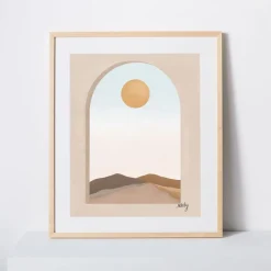 West Elm Melissa Koby Framed Print - New Dawn