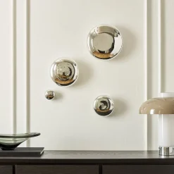 West Elm Mercury Glass Orb Wall Art