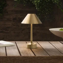 West Elm Merrit Indoor/Outdoor Wireless Table Lamp (12")