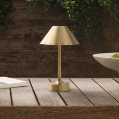 West Elm Merrit Indoor/Outdoor Wireless Table Lamp (12")