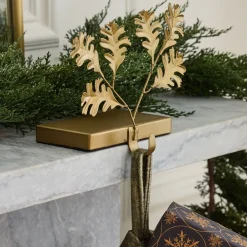 West Elm Metal Botanical Stocking Holders