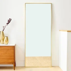 West Elm Metal Frame Floor Mirror