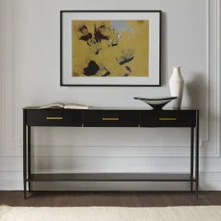 West Elm Metalwork Console (–)