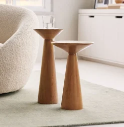 West Elm Meyer Solid Wood Drink Tables (–)
