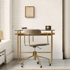 West Elm Mid-Century Art Display Mini Desk (36")