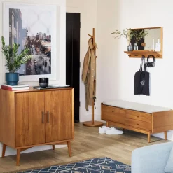 West Elm Mid-Century Entryway Wall Mirror