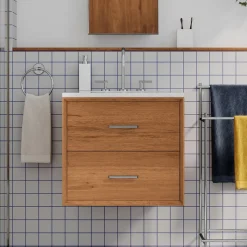 West Elm Mid-Century Floating Single Bathroom Vanity (24")