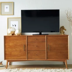 West Elm Mid-Century Media Console (58")