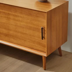 West Elm Mid-Century Modular Low Storage Cabinet (66")