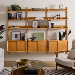 West Elm Mid-Century Modular Storage Bookshelf
