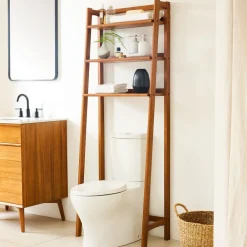 West Elm Mid-Century Over-The-Toilet Shelf