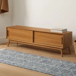 West Elm Mid-Century Storage Bench (–)