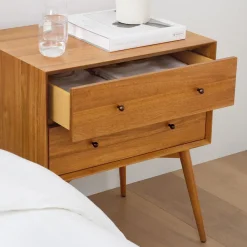 West Elm Mid-Century Wide Nightstand (25")