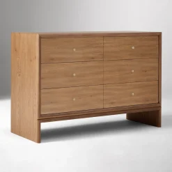 West Elm Miles Narrrow 6-Drawer Dresser (48")