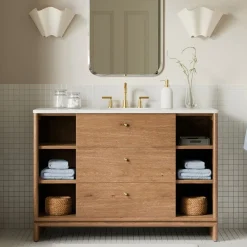 West Elm Miles Open Format Single Bathroom Vanity (48")