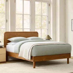 West Elm Miles Wood Bed