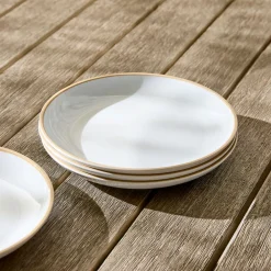 West Elm Mill Melamine Outdoor Salad Plate Sets
