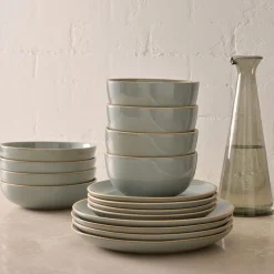West Elm Mill Stoneware Dinnerware (Set of 16)