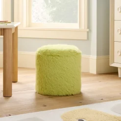 West Elm Mini Monster Furry Play Stool