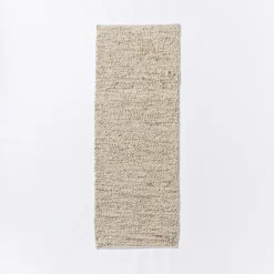 West Elm Mini Pebble Wool Jute Rug