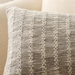 West Elm Mixed Basketweave Stripe