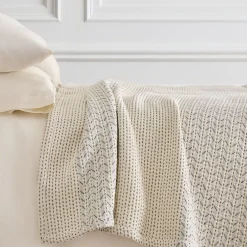West Elm Mixed Herringbone Blanket