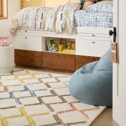Kids West Elm Modern Captain's Bed w/ Desk