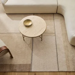 West Elm Modern Grid Tufted Wool Rug