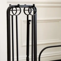 West Elm Modern Lines Fireplace Tool Set