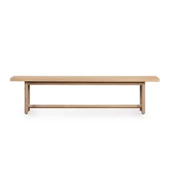 West Elm Modern Oak Dining Bench (75")