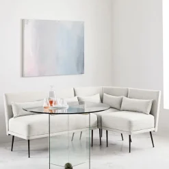 West Elm Modern 3-Piece Banquette - Small
