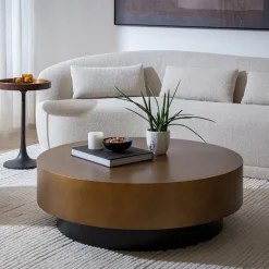 West Elm Modern Steel Coffee Table (43.5")