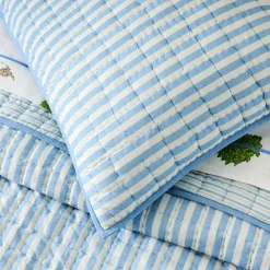 Kids West Elm Modern Stripe Reversible Quilt & Shams