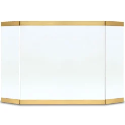 West Elm Mod Tri-Panel Fireplace Screen