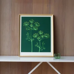 West Elm Molly M Framed Wall Print - Wild Fennel