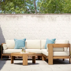 West Elm Monterey Outdoor 3-Piece L-Shaped Sectional (99.5")