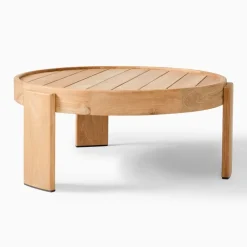 West Elm Monterey Outdoor Teak Coffee Table Protective Cover