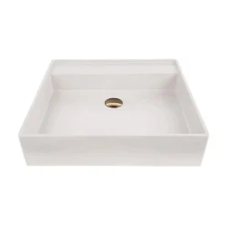 West Elm Monterey Square Handmade Vessel Sink & Console