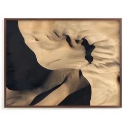 West Elm Morning Dunes Framed Wall Art by Minted for