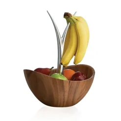 West Elm Nambe Fruit Tree Serving Bowl